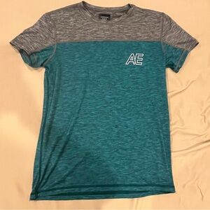 American eagle Gray and Teal active wear